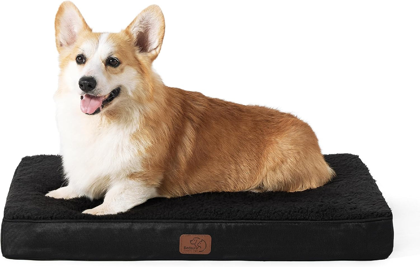 XL Dog Bed Large Sized Dog -Orthopedic Waterproof Extra Large Pet Beds with Removable Washable Cover, Egg Crate Foam Mat, Suitable for Pet up to 100 Lbs