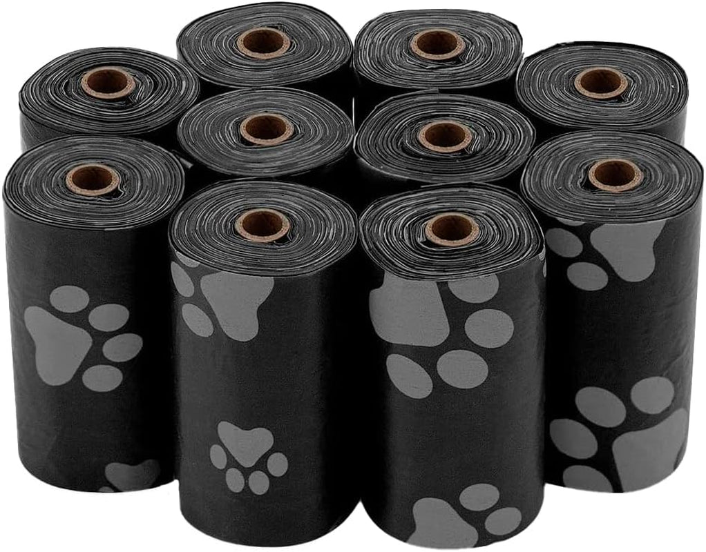 Dog Poop Bags (360 Bags) for Waste Refuse Cleanup, Doggy Roll Replacements for Outdoor Puppy Walking and Travel, Leak Proof and Tear Resistant, Thick Plastic - Turquoise
