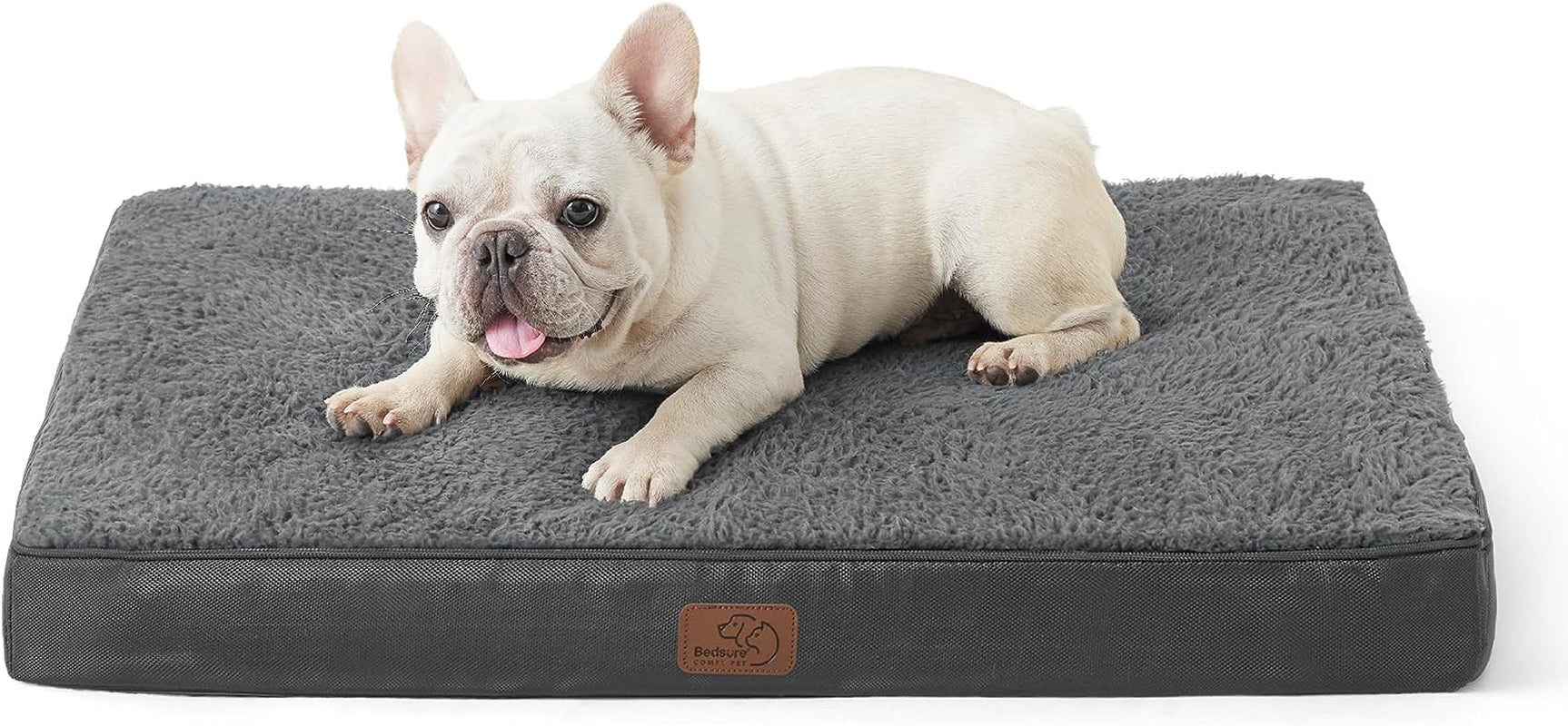 XL Dog Bed Large Sized Dog -Orthopedic Waterproof Extra Large Pet Beds with Removable Washable Cover, Egg Crate Foam Mat, Suitable for Pet up to 100 Lbs