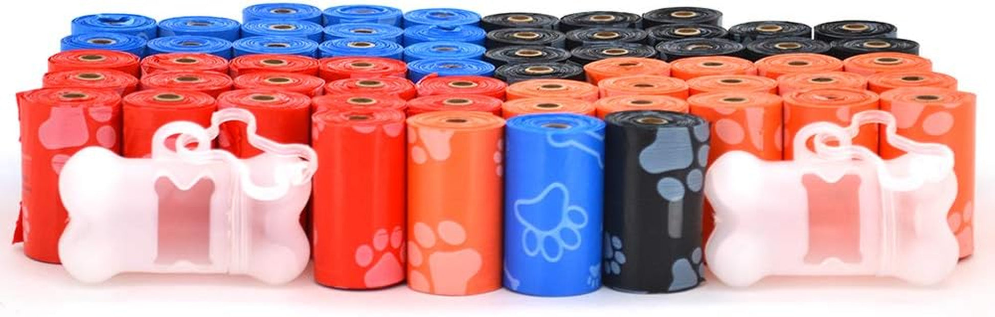 Dog Poop Bags (360 Bags) for Waste Refuse Cleanup, Doggy Roll Replacements for Outdoor Puppy Walking and Travel, Leak Proof and Tear Resistant, Thick Plastic - Turquoise