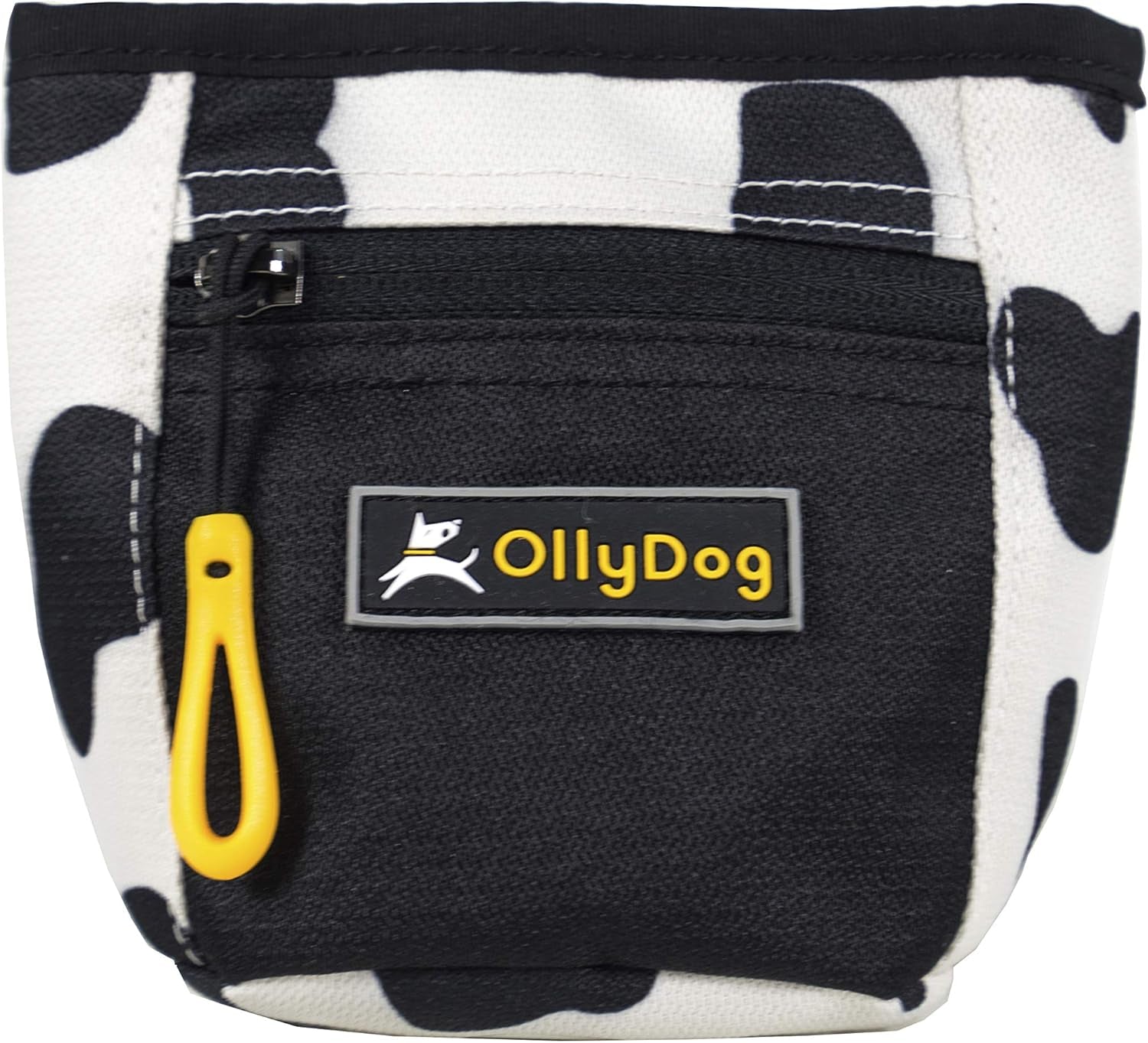 Goodie Treat Bag, Dog Treat Pouch, Waist Belt Clip for Hands-Free Training, Magnetic Closure, Dog Training and Behavior Aids, Three Ways to Wear (Raven S'25)