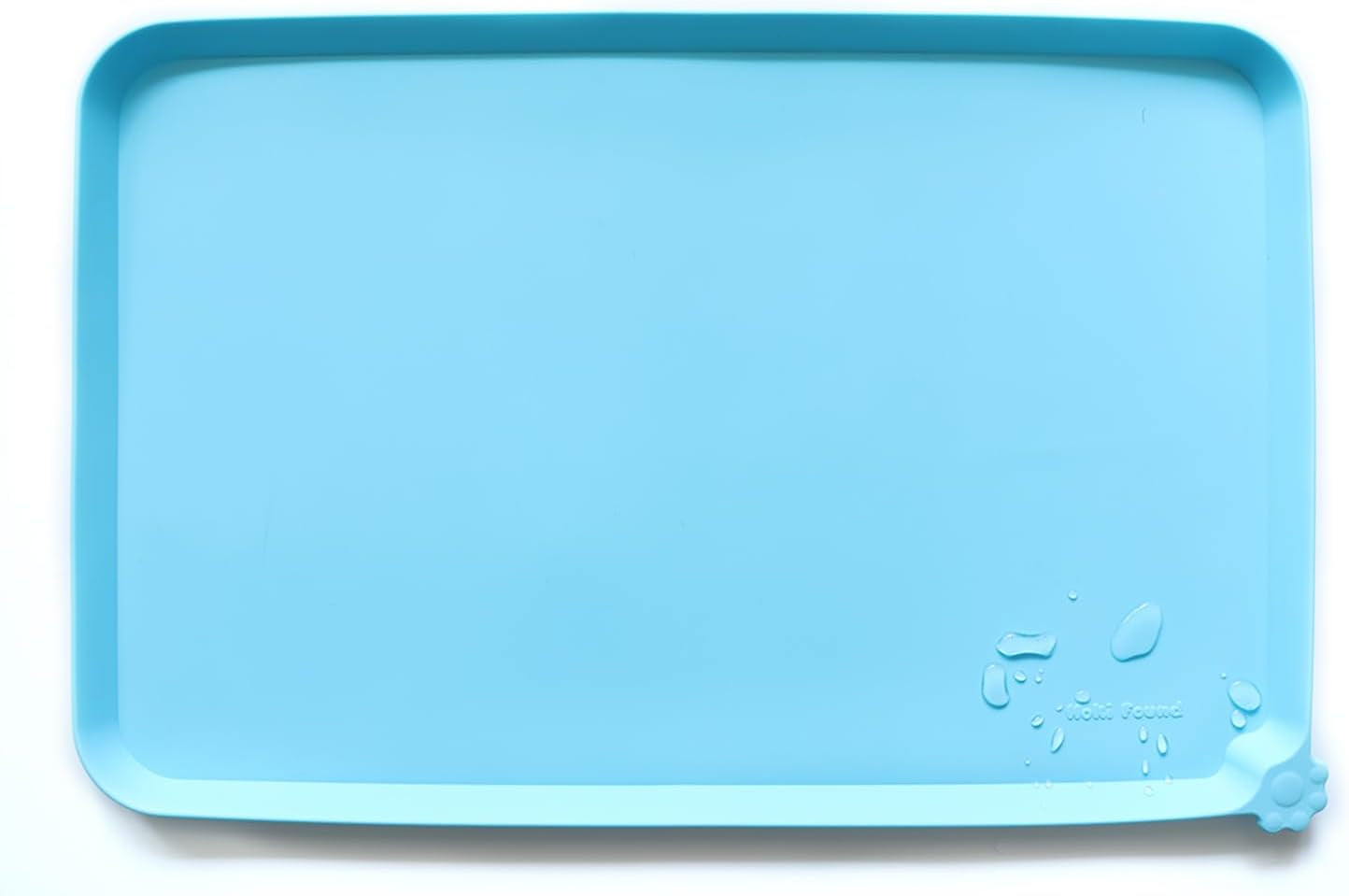 -Waterproof Pet Feeding Mats with High Lips - Multiple Size and Colors for Dogs, Cats & Others-G