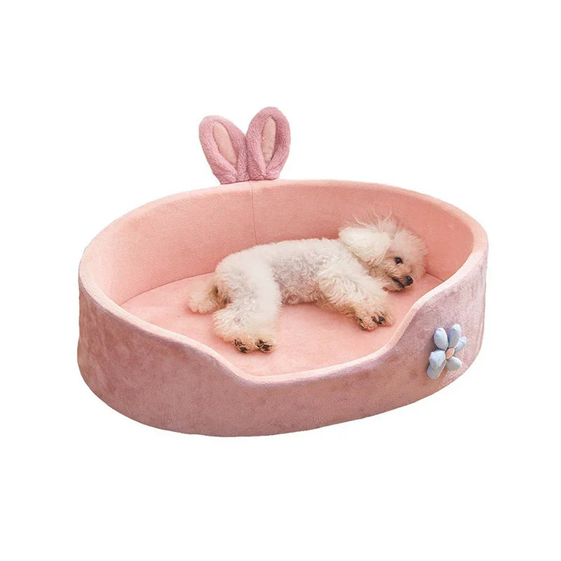 Cozy Four-Season Pet Bed – Detachable & Washable