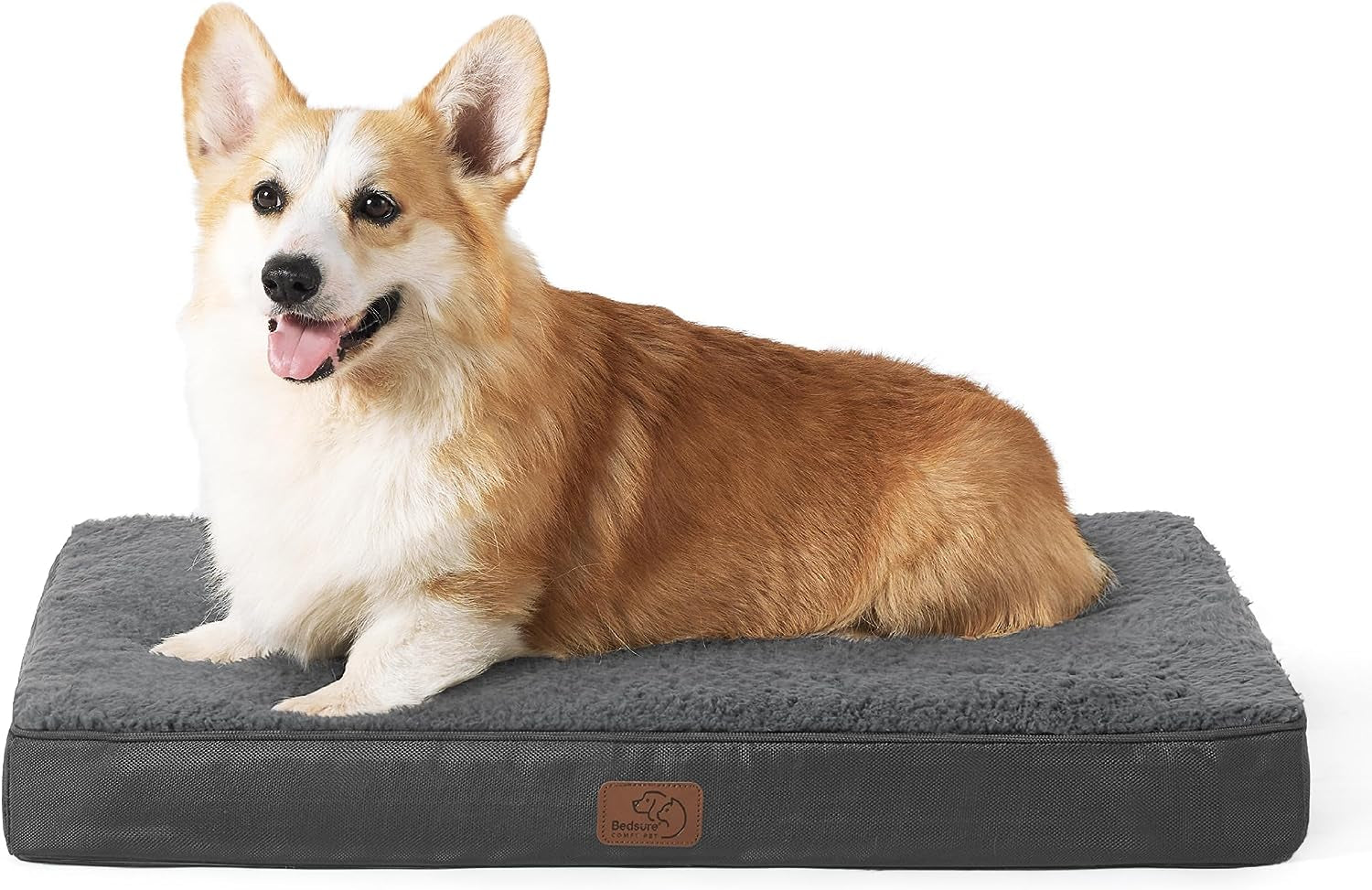 XL Dog Bed Large Sized Dog -Orthopedic Waterproof Extra Large Pet Beds with Removable Washable Cover, Egg Crate Foam Mat, Suitable for Pet up to 100 Lbs