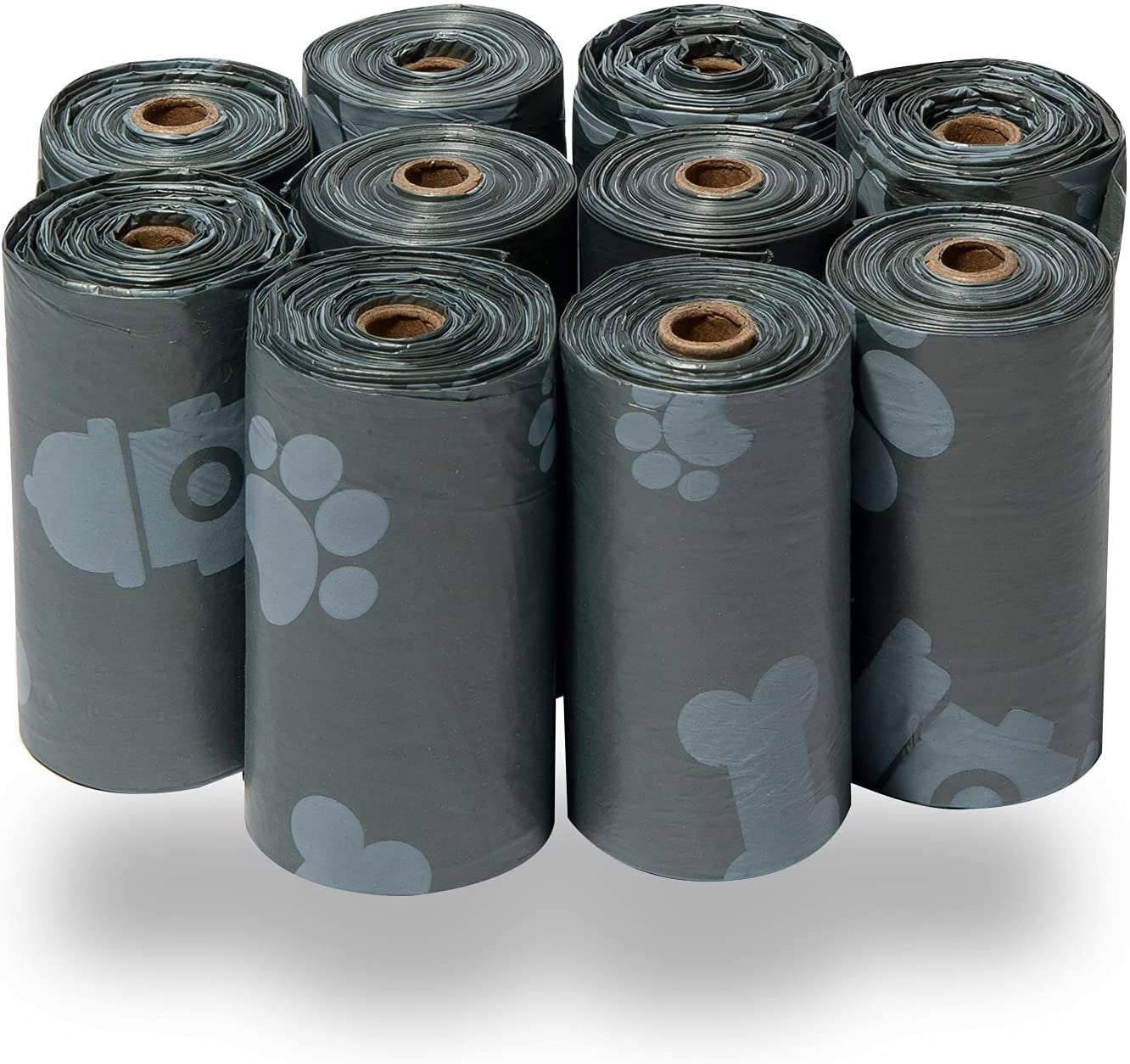 Dog Poop Bags (360 Bags) for Waste Refuse Cleanup, Doggy Roll Replacements for Outdoor Puppy Walking and Travel, Leak Proof and Tear Resistant, Thick Plastic - Turquoise