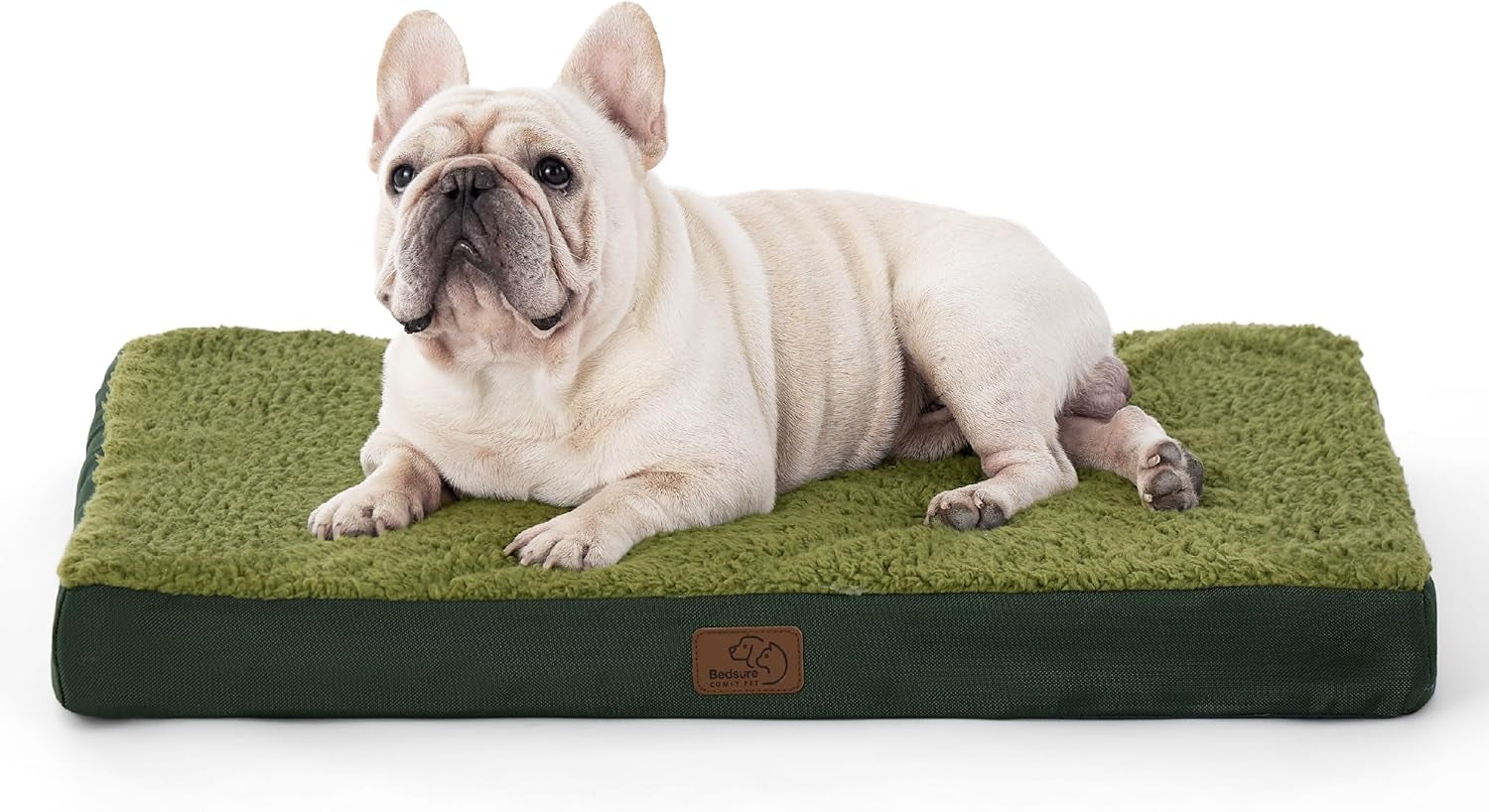 XL Dog Bed Large Sized Dog -Orthopedic Waterproof Extra Large Pet Beds with Removable Washable Cover, Egg Crate Foam Mat, Suitable for Pet up to 100 Lbs