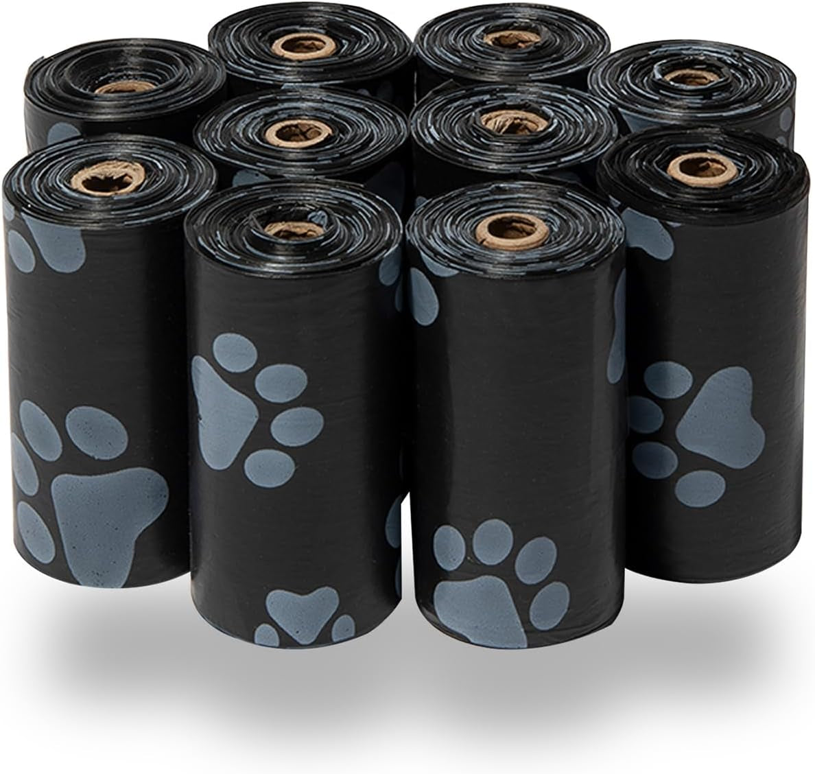 Dog Poop Bags (360 Bags) for Waste Refuse Cleanup, Doggy Roll Replacements for Outdoor Puppy Walking and Travel, Leak Proof and Tear Resistant, Thick Plastic - Turquoise
