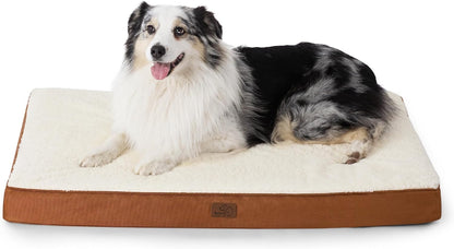 XL Dog Bed Large Sized Dog -Orthopedic Waterproof Extra Large Pet Beds with Removable Washable Cover, Egg Crate Foam Mat, Suitable for Pet up to 100 Lbs