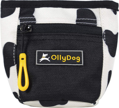 Goodie Treat Bag, Dog Treat Pouch, Waist Belt Clip for Hands-Free Training, Magnetic Closure, Dog Training and Behavior Aids, Three Ways to Wear (Raven S'25)